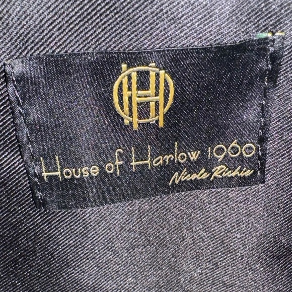 House of Harlow 1960 NEW Leather Crystal Stud 4 Way Backpack- Nicole Richie